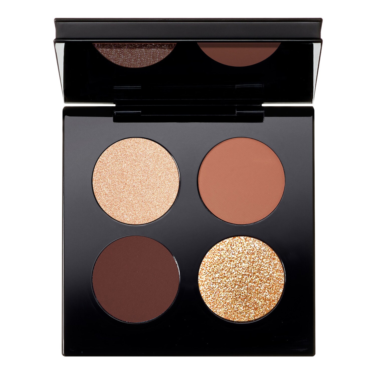 Pat Mcgrath Labs - Divine Bronze Luxe Quad: Venusian Sunrise - Paleta Cieni Do Powiek - Divine Blush Quad Venusian Sunrise - Dla Kobiet